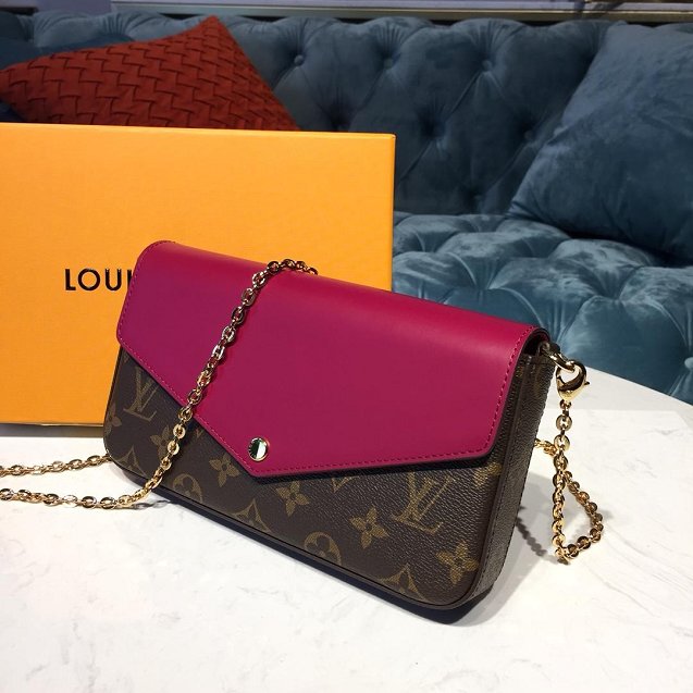 Louis vuitton original monogram pochette felicie m60236