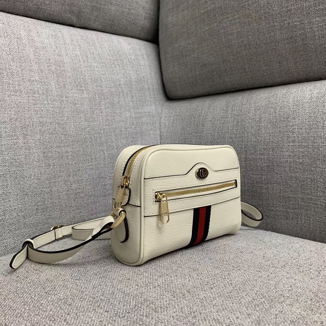 2019 GG original calfskin ophidia mini bag 517350 white