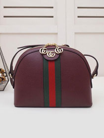 2019 GG original calfskin ophidia small shoulder bag 499621 bordeaux