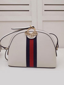 2019 GG original calfskin ophidia small shoulder bag 499621 white