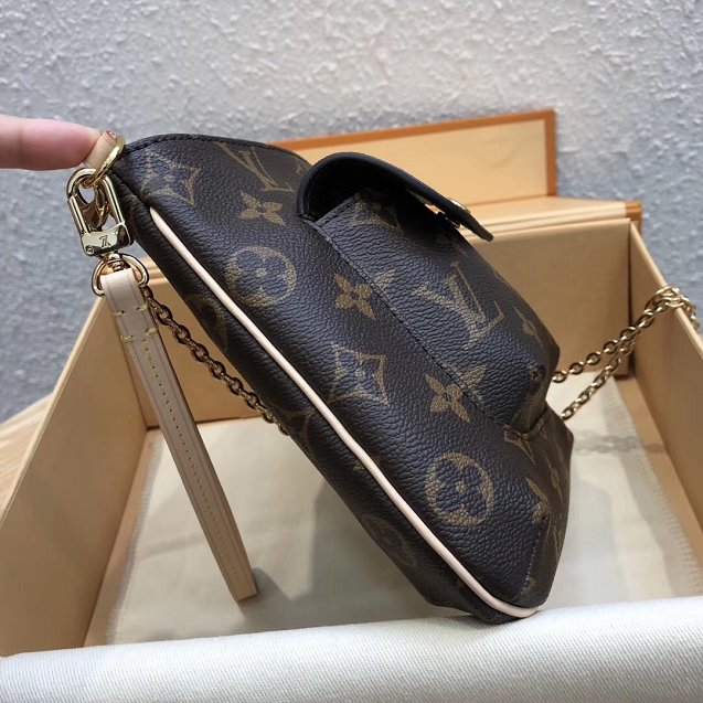 2019 louis vuitton original monogram clutch chain purse m45393