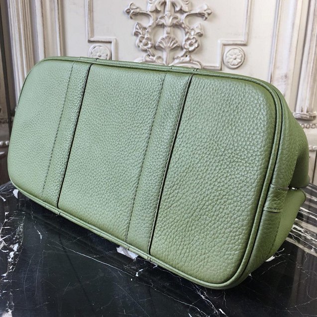 Hermes calfskin large garden party 36 bag G360 vert veronese