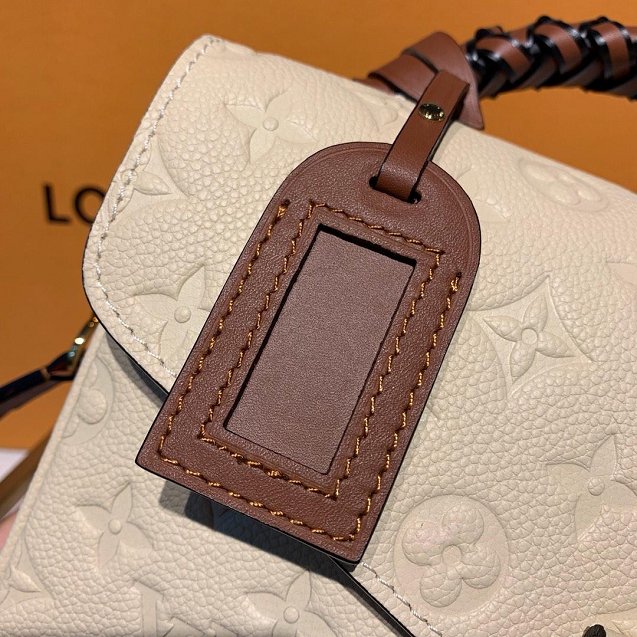 2019 louis vuitton original monogram empreinte metis M43941 beige