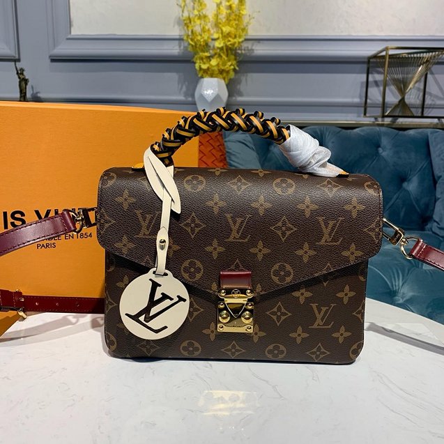 2020 louis vuitton original monogram metis pochette M44668 yellow