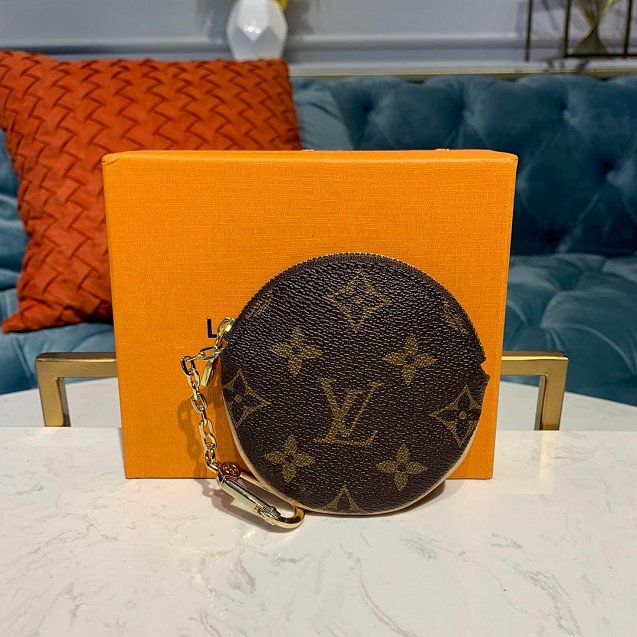 Louis vuitton monogram round coin purse M61926