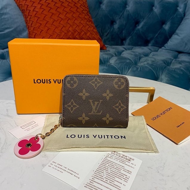 Louis vuitton monogram zippy wallet M68312 pink