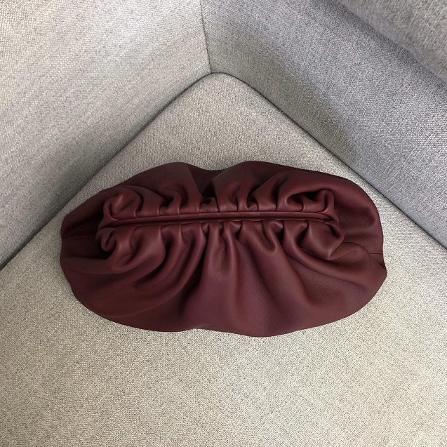 2019 BV original calfskin large pouch 576227 bordeaux