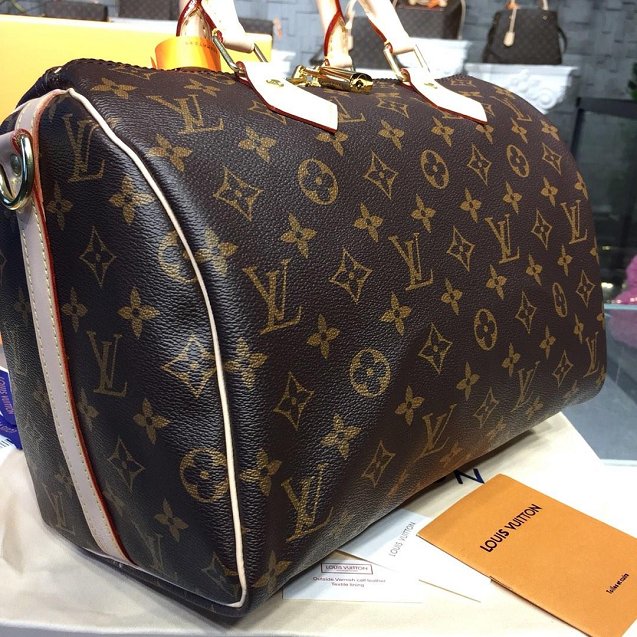 Louis vuitton original handmade monogram canvas speedy 30 M41112