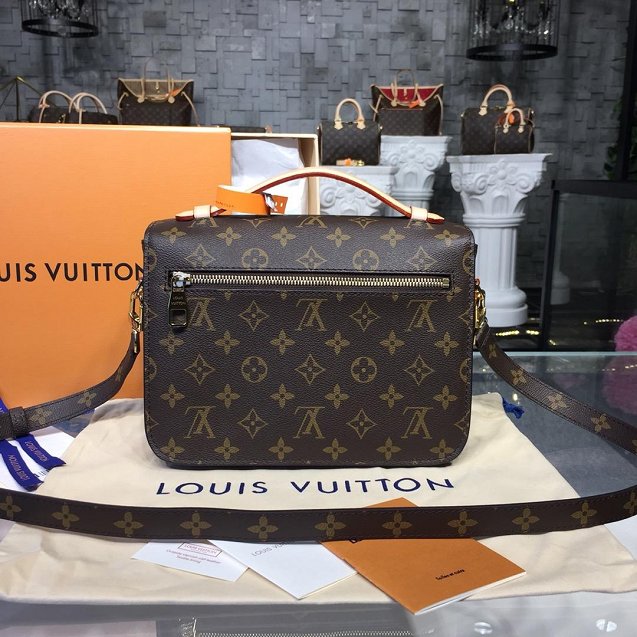 Louis vuitton original handmade monogram canvas pochette metis m40780