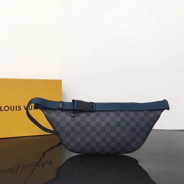 2019 louis vuitton original damier graphite discovery bumbag n40187