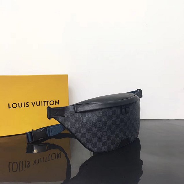 2019 louis vuitton original damier graphite discovery bumbag n40187