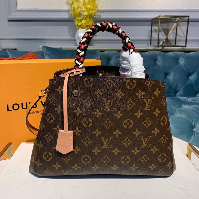 2019 louis vuitton original monogram canvas montaigne mm m44672