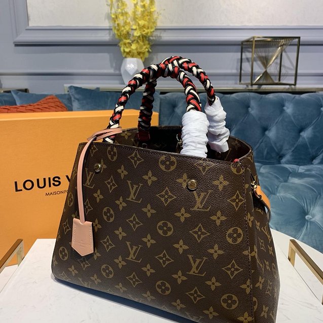 2019 louis vuitton original monogram canvas montaigne mm m44672