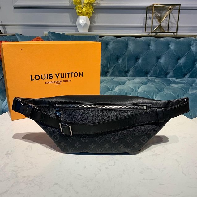 2019 louis vuitton original monogram eclipse discovery bumbag m44336