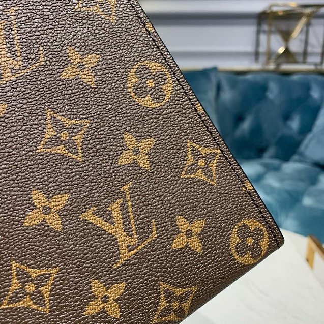 Louis vuitton original monogram apollo pochette M62291 black