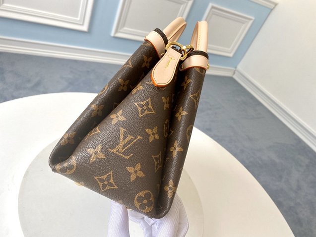 2020 louis vuitton original monogram soufflot handbag BB m44815 apricot