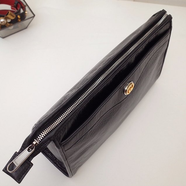 2020 GG original aged calfskin clutch 575991 black