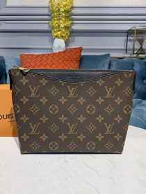 Louis vuitton original monogram canvas pallas beauty case m64124 black