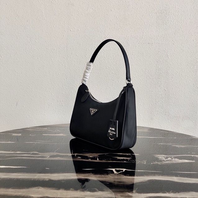 Prada original nylon re-edition 2005 mini bag 1NE204 black