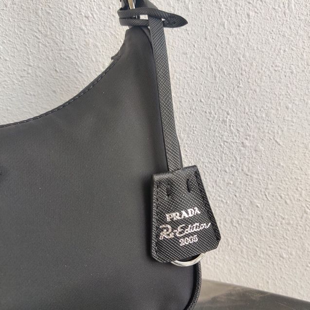 Prada original nylon re-edition 2005 mini bag 1NE204 black