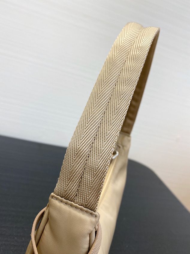 Prada re-edition 2000 nylon mini bag 1NE515 apricot