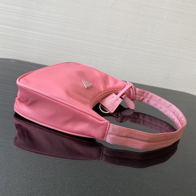 Prada re-edition 2000 nylon mini bag 1NE515 pink