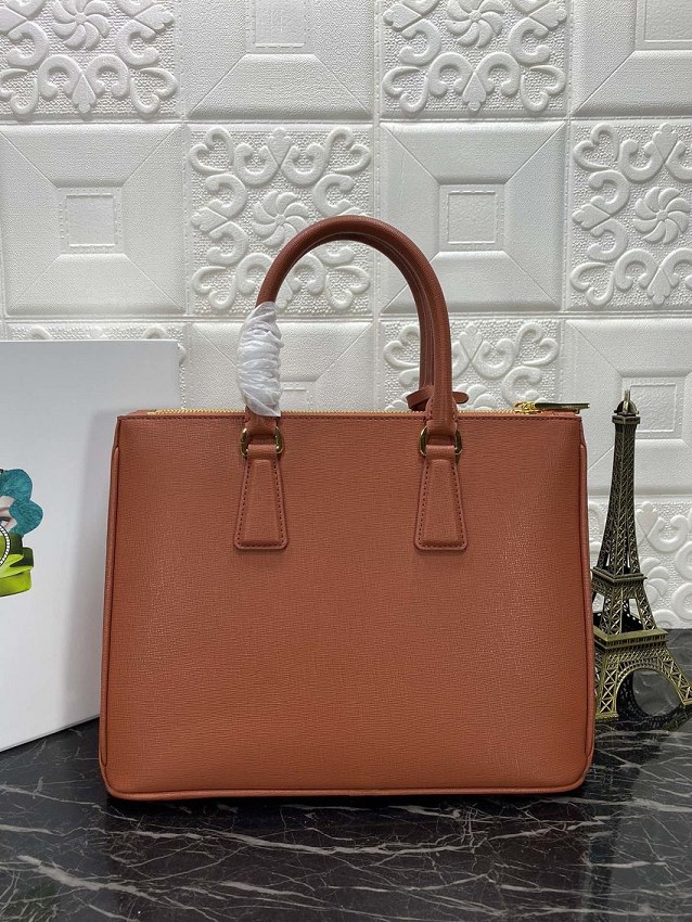 Prada saffiano leather tote bag 1BA274 camel