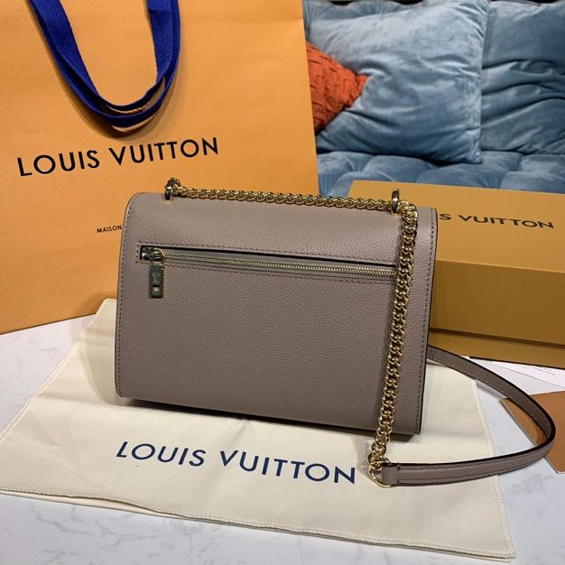 Louis vuitton original calfskin mylockme bb bag M51418 apricot