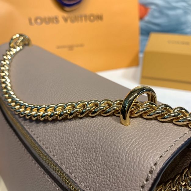 Louis vuitton original calfskin mylockme bb bag M51418 apricot