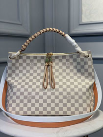 2020 louis vuitton original damier azur beaubourg hobo MM N40343