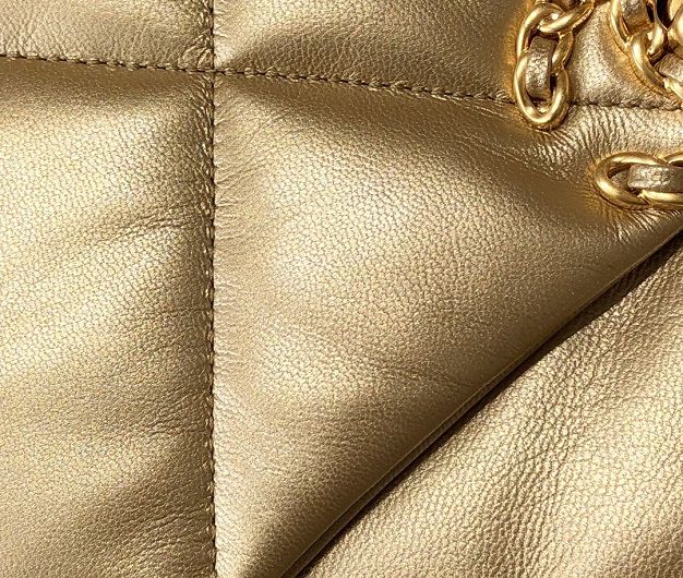 2020 CC original lambskin 19 large flap bag AS1161 gold