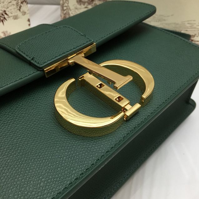 Dior original grained calfskin 30 montaigne bag M9203 green