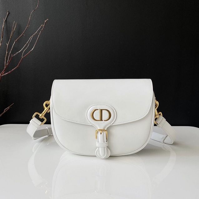 2020 Dior original calfskin medium bobby bag M9319 white