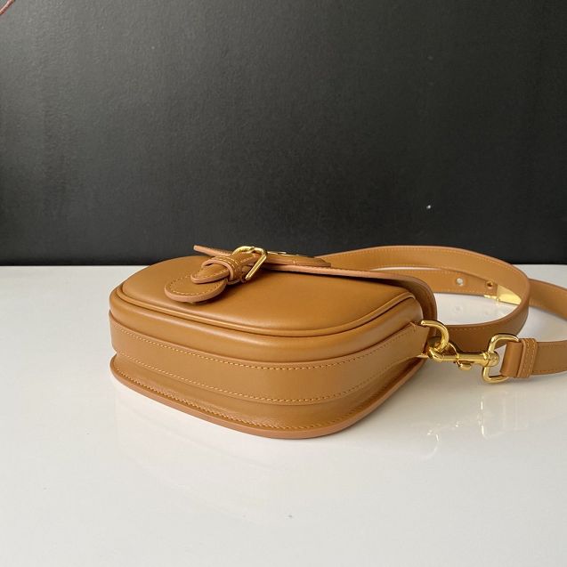 2020 Dior original calfskin small bobby bag M9317 camel