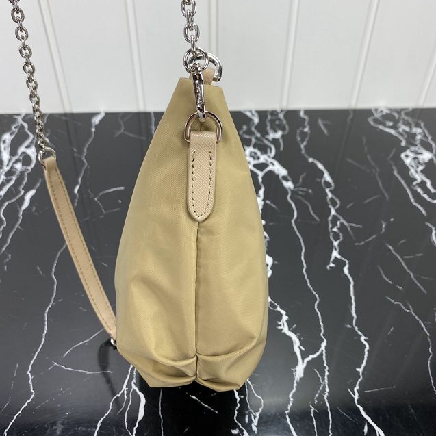 Prada re-edition 2006 nylon bag 1BH172 apricot