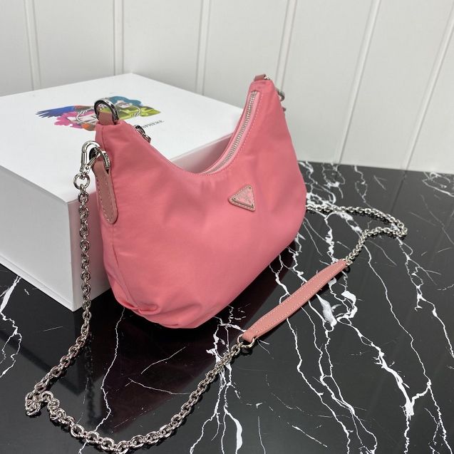 Prada re-edition 2006 nylon bag 1BH172 pink