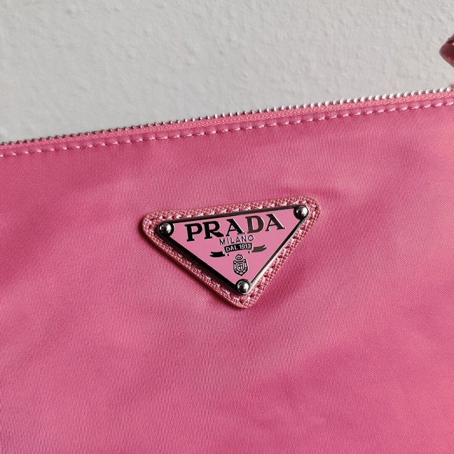 Prada nylon re-edition 2000 shoulder bag 1BH046 pink