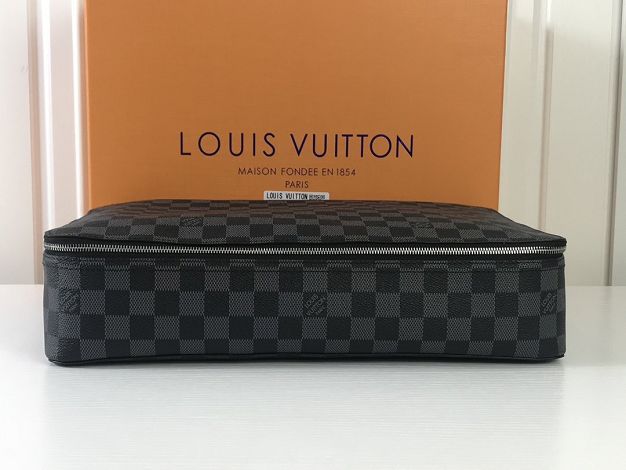 Louis vuitton original damier graphite packing cube gm N40182