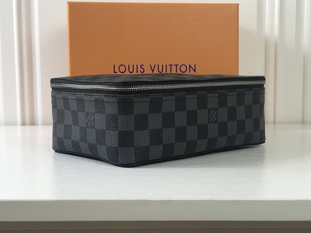 Louis vuitton original damier graphite packing cube mm N40182