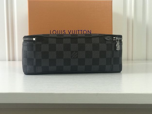 Louis vuitton original damier graphite packing cube mm N40182