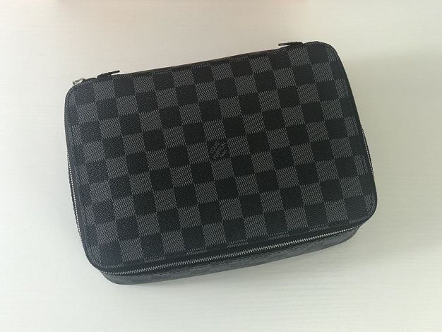 Louis vuitton original damier graphite packing cube mm N40182