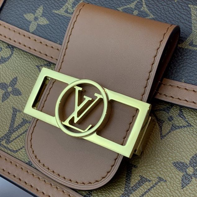 Louis vuitton original handmade monogram reverse dauphine mm m44391