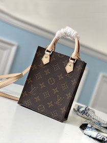 2020 louis vuitton original monogram petit sac plat bag M69442