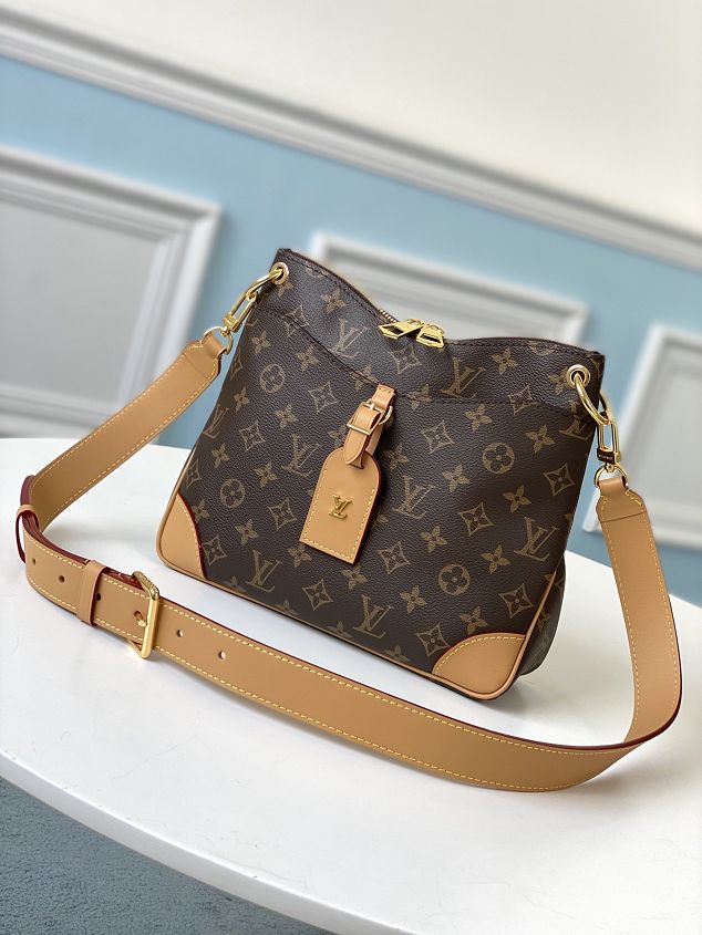 2020 Louis vuitton original monogram canvas odeon mm M45351 