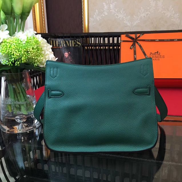 Hermes original calfskin jypsiere bag J034 green