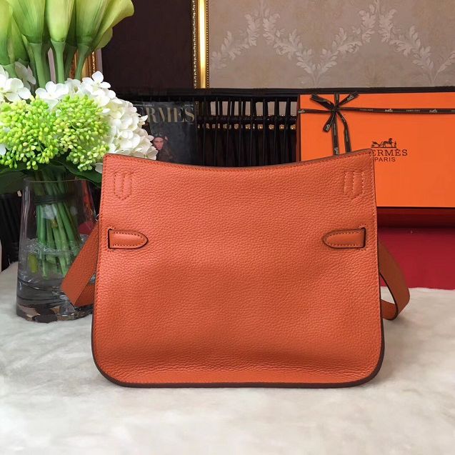 Hermes original calfskin jypsiere bag J034 orange