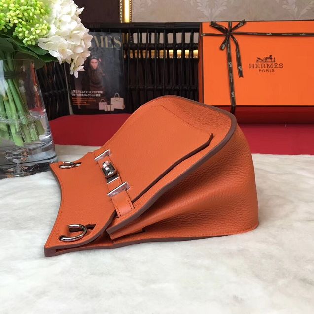 Hermes original calfskin jypsiere bag J034 orange