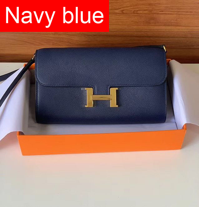 Hermes original epsom leather constance wallet on chain KC1236