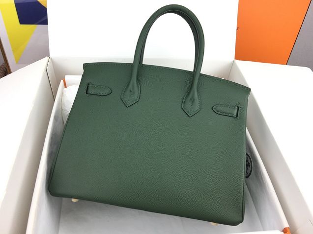 Hermes original epsom leather birkin 25 bag H25-3 canopee