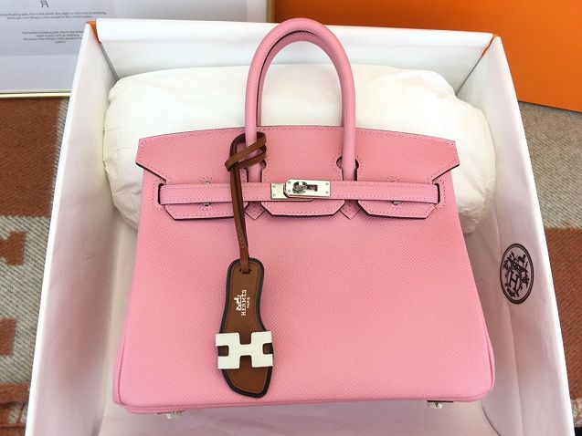 Hermes original epsom leather birkin 30 bag H30-3 rose confetti